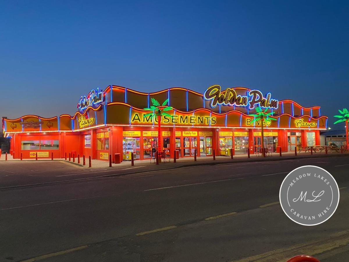 Palm Grove 132 - Pet Friendly, Wifi, Central Heating, Close To Shops And Beach - Meadow Lakes Caravan & Lodge Hire شابيل سانت ليوناردز المظهر الخارجي الصورة